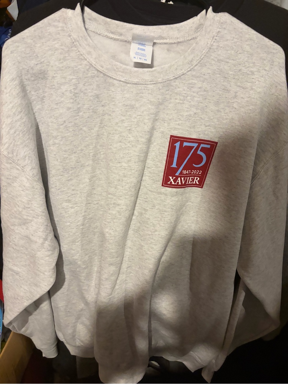 Xavier high school NYC new York high school Crewneck Sweatshirt size XL